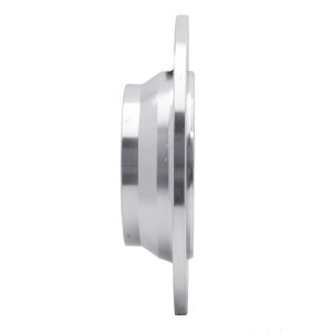 Volvo S80 Brake Rotor (1) - Rear Right - R1 Concepts - Drilled & Slotted - Silver - `07-`10